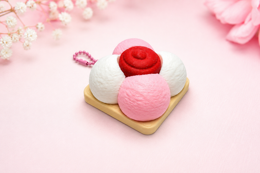 Galleta de Bombón Fidget Clicker – Mexican Candy-Inspired Keychain